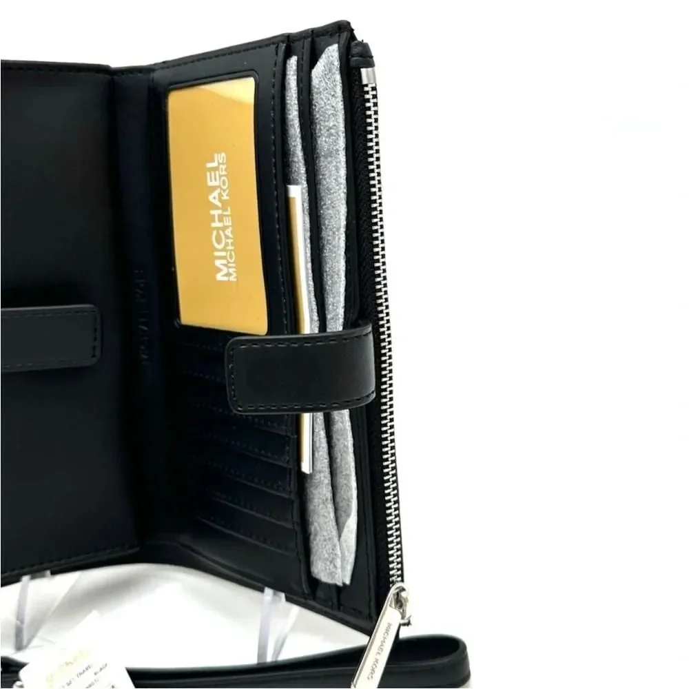 Michael Kors Black Wristlet Wallet